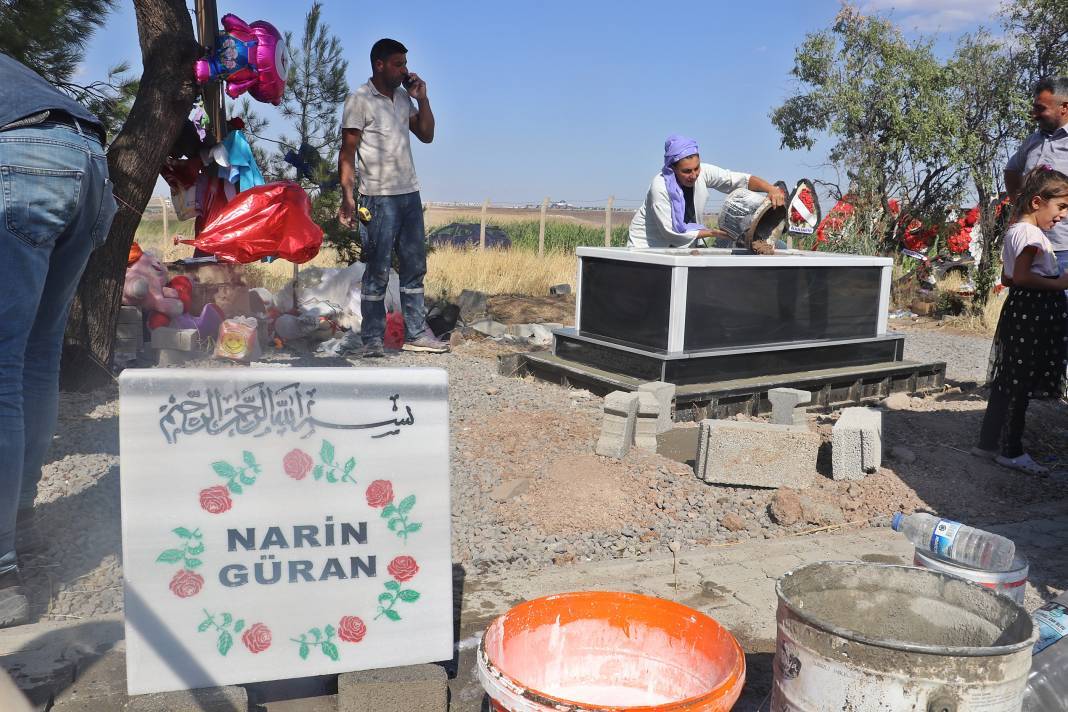 Narin'in mezarı yaptırıldı. Başucuna Türk bayrağı da dikilecek 4